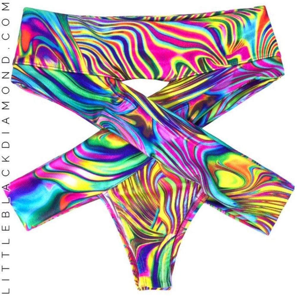 Little black diamond acid Kiki bottoms